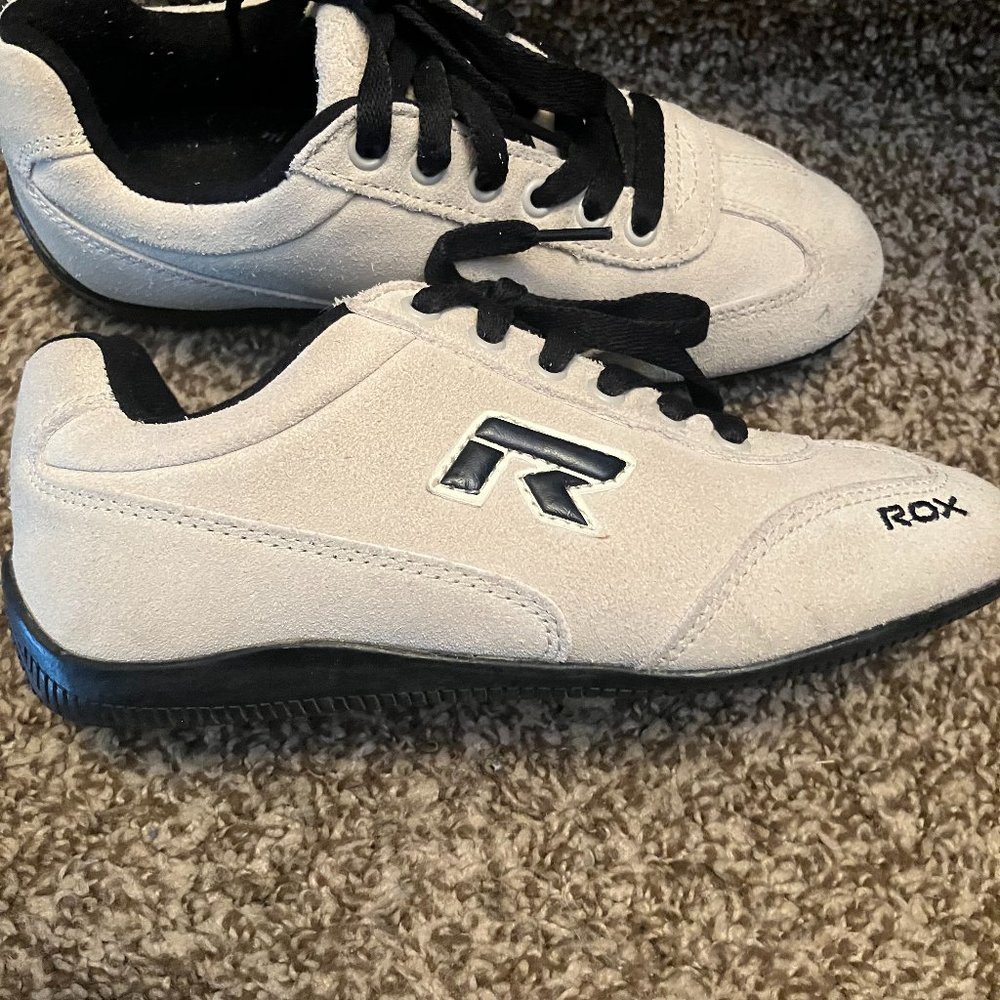 Rox sneakers, European size 36.  Suede upper